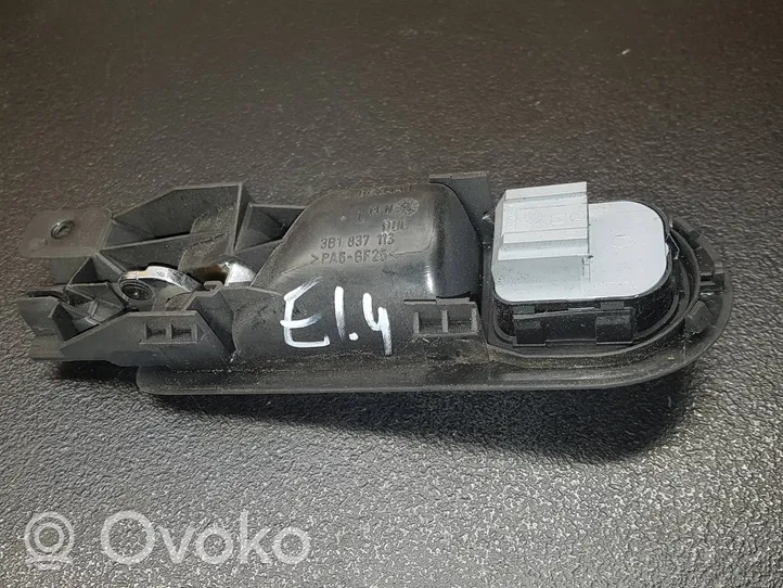 Volkswagen Bora Front door interior handle 3B1837113