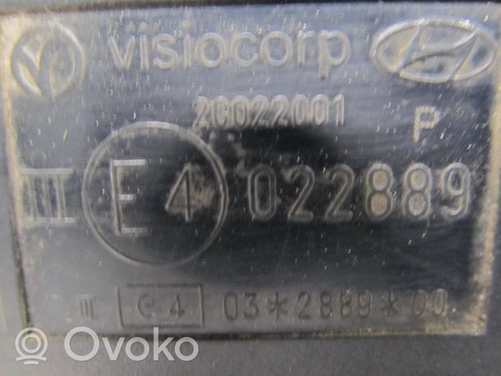 Hyundai i20 (PB PBT) Elektryczne lusterko boczne drzwi przednich 20022001