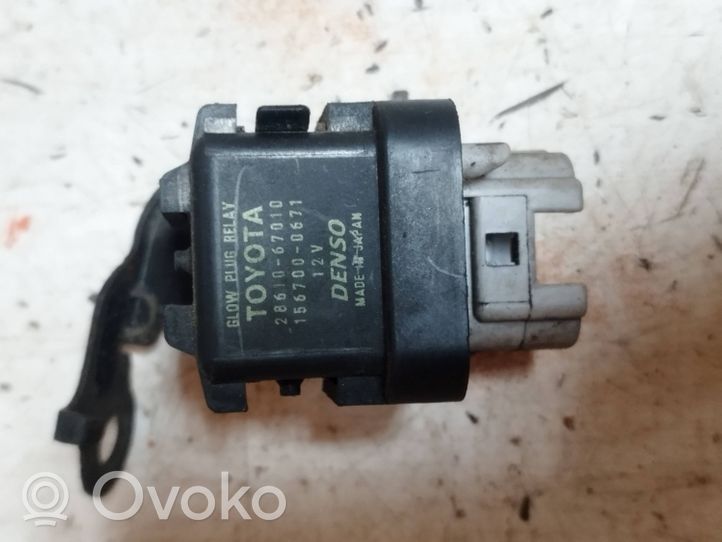 Toyota RAV 4 (XA30) Przekaźnik / Modul układu ogrzewania wstępnego 2861067010