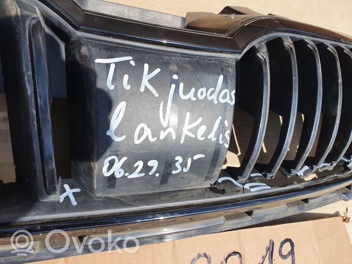 Skoda Octavia Mk3 (5E) Maskownica / Grill / Atrapa górna chłodnicy 5E0853653A