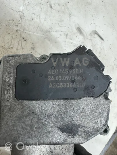 Volkswagen Phaeton Throttle valve 4E0145950H