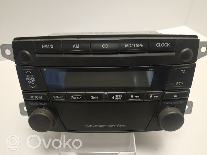 Mazda Premacy Radio/CD/DVD/GPS-pääyksikkö CB81669S0A