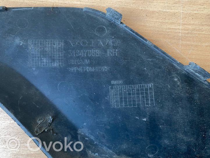 Volvo V40 Modanatura separatore del paraurti anteriore 31347088