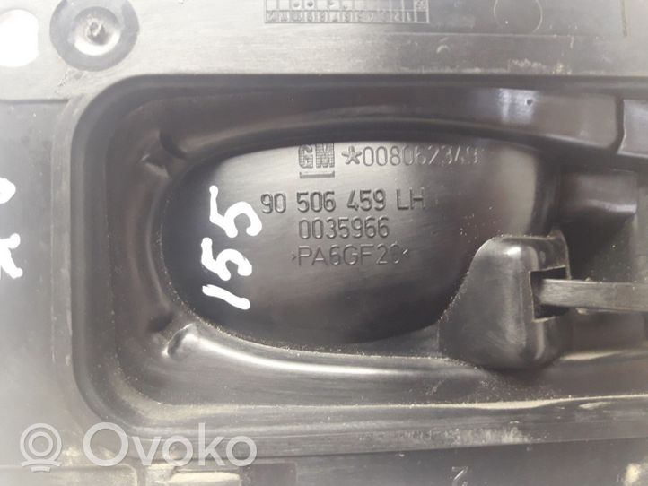 Opel Vectra B Klamka wewnętrzna drzwi przednich 90506459