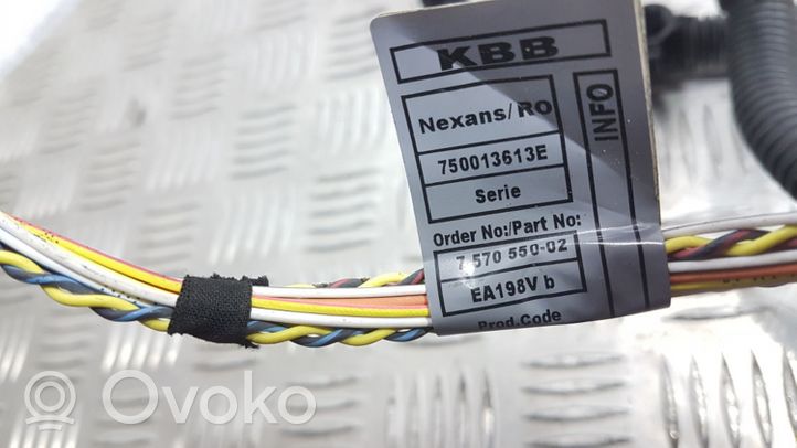 BMW 1 E81 E87 Cableado de instalación del motor 750013019E