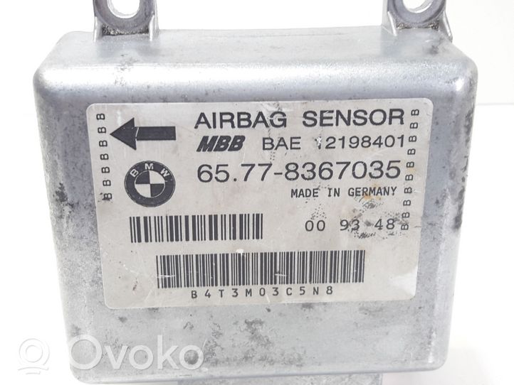 BMW 5 E34 Module de contrôle airbag 8367035