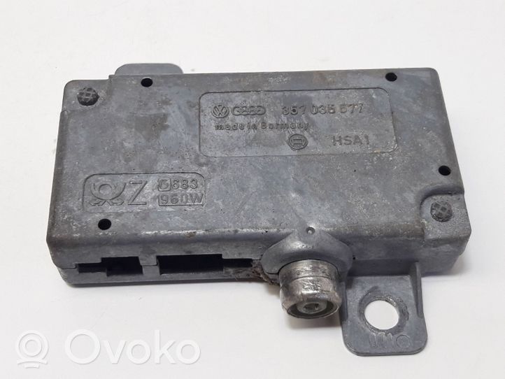 Volkswagen PASSAT B3 Antenos stiprintuvas 357035577