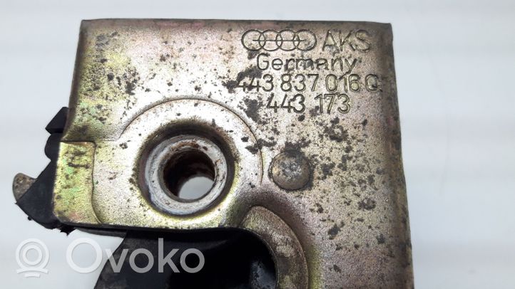 Audi 100 200 5000 C3 Etuoven lukko 443837016C