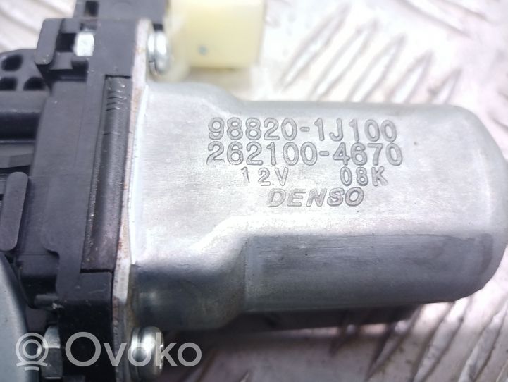 Hyundai i20 (PB PBT) Priekšpusē elektriskā loga pacelšanas mehānisma komplekts 988201J100