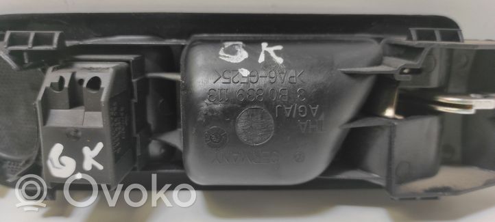 Volkswagen Bora Rear door interior handle 3B0839113