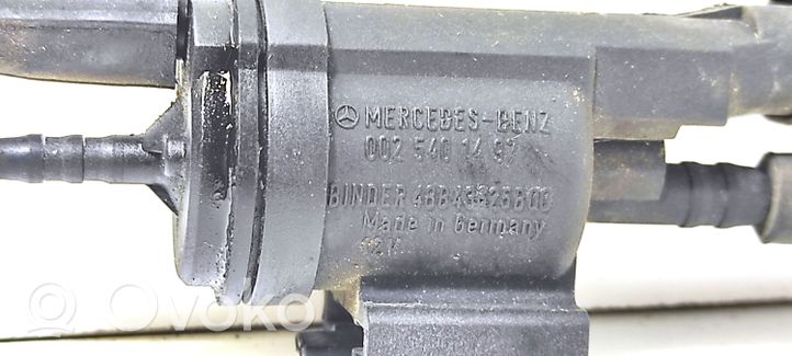 Mercedes-Benz A W168 Electrovanne Soupape de Sûreté / Dépression 0025401497