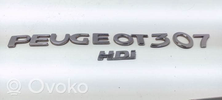 Peugeot 307 Logo, emblème de fabricant 