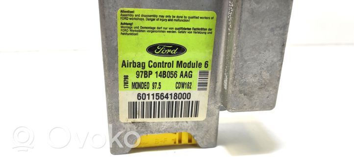 Ford Mondeo MK II Module de contrôle airbag 97BP14B056AAG