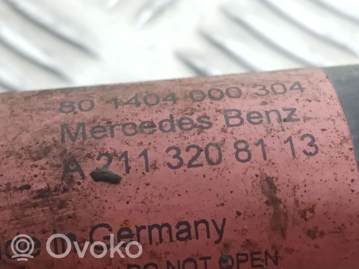 Mercedes-Benz E W211 Priekšpusē amortizators A2113208113