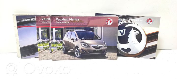 Opel Meriva B Omistajan huoltokirja 