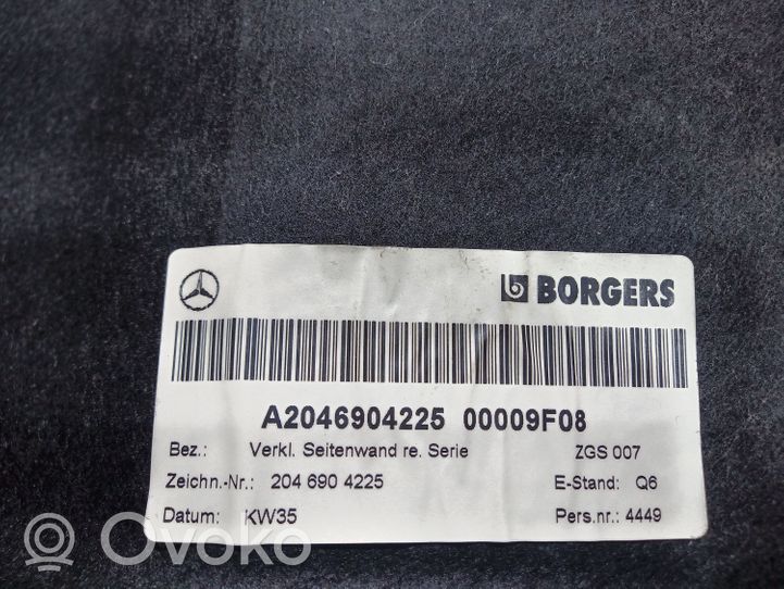 Mercedes-Benz C W204 Šoninis apdailos skydas A2046904225