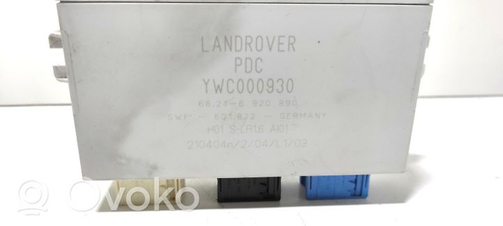 Land Rover Range Rover L322 Sterownik / Moduł parkowania PDC YWC000930