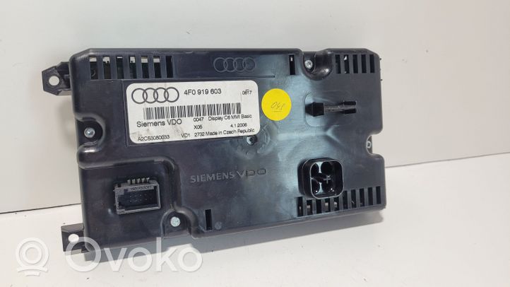 Audi A6 S6 C6 4F Bildschirm / Display / Anzeige 4F0919603