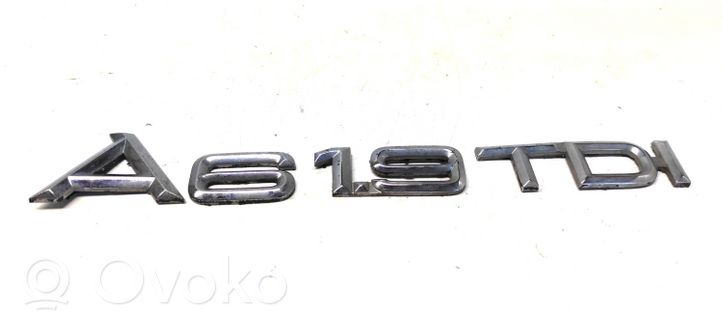 Audi A6 S6 C5 4B Gamintojo ženkliukas/ modelio raidės 