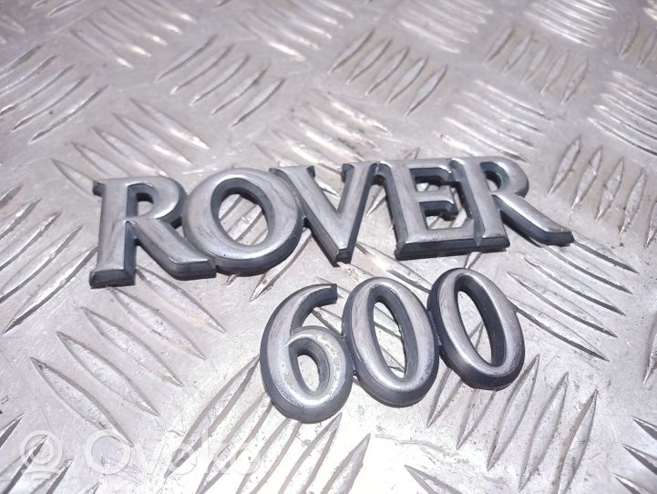 Rover 620 Valmistajan merkki/mallikirjaimet 