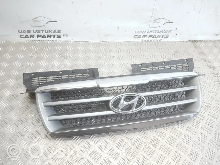 Hyundai Trajet Front bumper upper radiator grill 863523A00