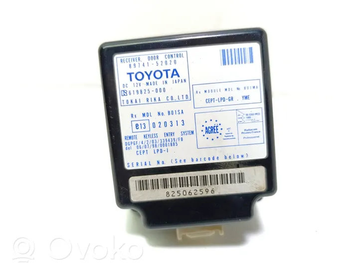Toyota Yaris Sterownik / Moduł drzwi 8974152020