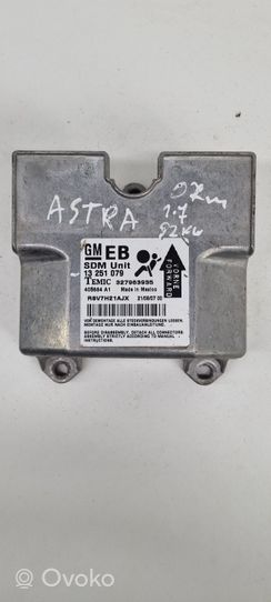 Opel Astra H Airbag control unit/module 13251079