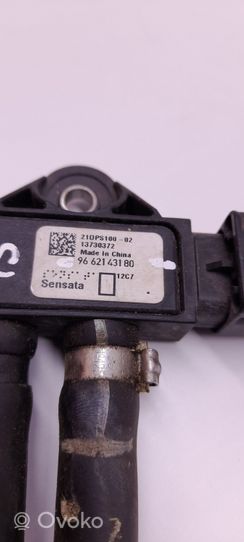 Citroen DS5 Capteur de pression des gaz d'échappement 9662143180