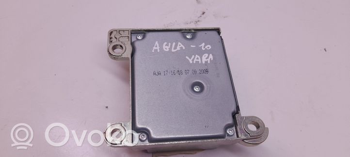 Opel Agila B Airbag control unit/module 3891052K81