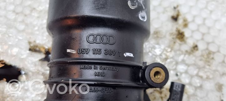 Audi A7 S7 4G Mocowanie / uchwyt filtra oleju 059115389T