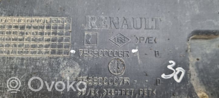 Renault Megane III Protezione anti spruzzi/sottoscocca del motore 758900006R