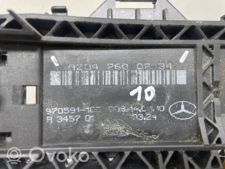 Mercedes-Benz E C207 W207 Maniglia esterna/staffa per portiera anteriore coupé A2047600734