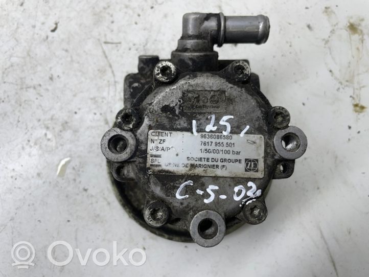 Citroen C5 Ohjaustehostimen pumppu 9636086580