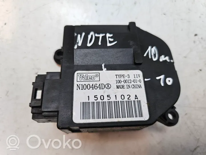 Nissan Note (E11) Air flap motor/actuator 1000012010