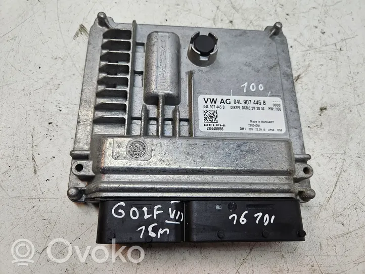 Volkswagen Golf Sportsvan Engine control unit/module 04L907445B