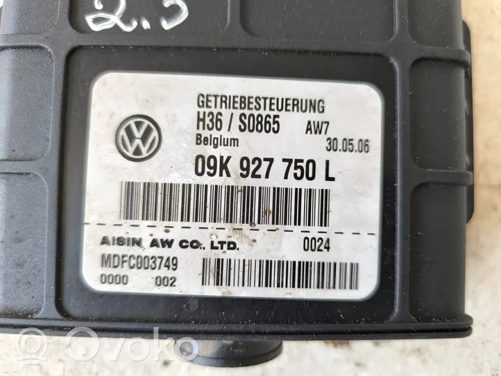 Volkswagen Multivan T5 Vaihdelaatikon ohjainlaite/moduuli 09K927750L