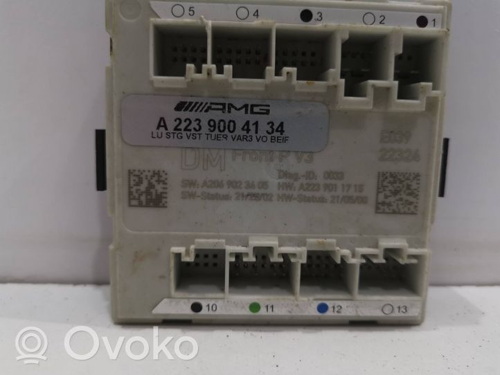 Mercedes-Benz EQS V297 Oven ohjainlaite/moduuli A2239004134