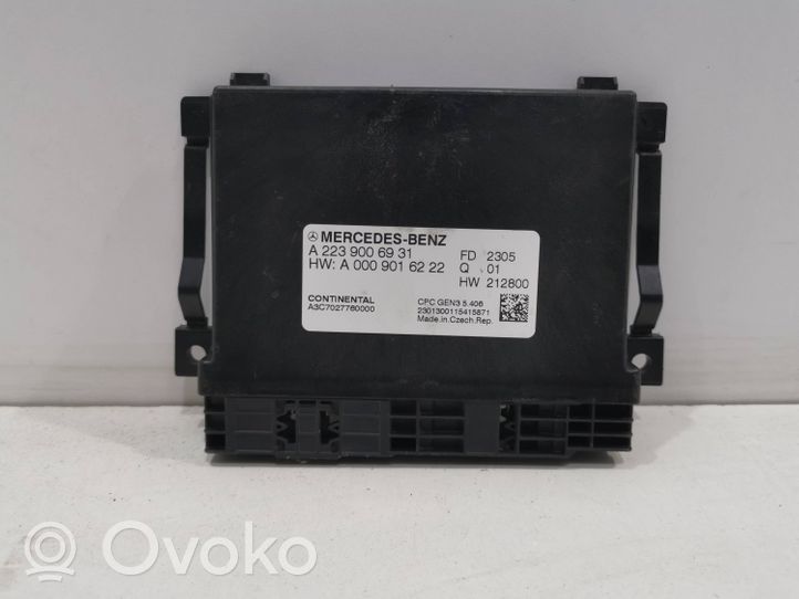 Mercedes-Benz S W223 Module de contrôle de boîte de vitesses ECU A2239006931