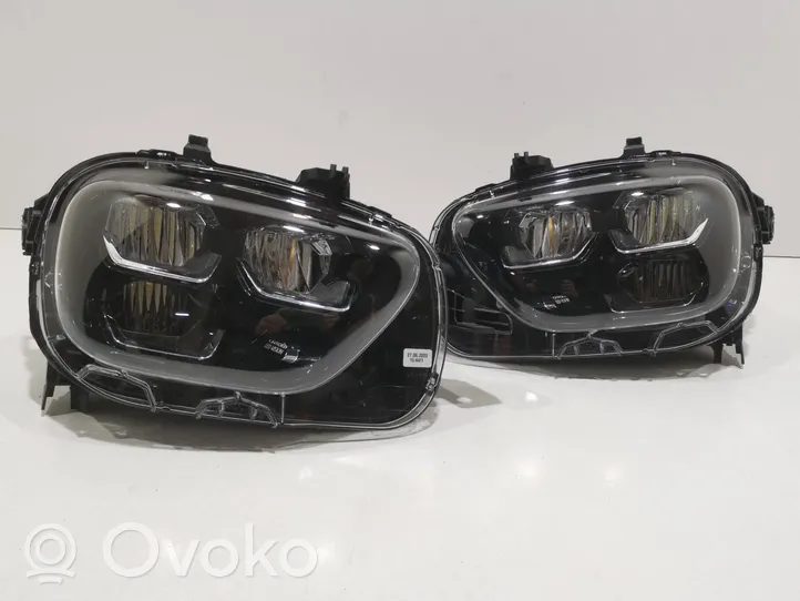 Citroen C3 Lot de 2 lampes frontales / phare 9836267180