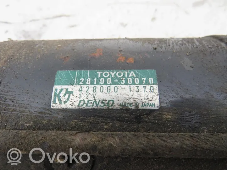 Toyota Land Cruiser (J120) Käynnistysmoottori 28100-30070