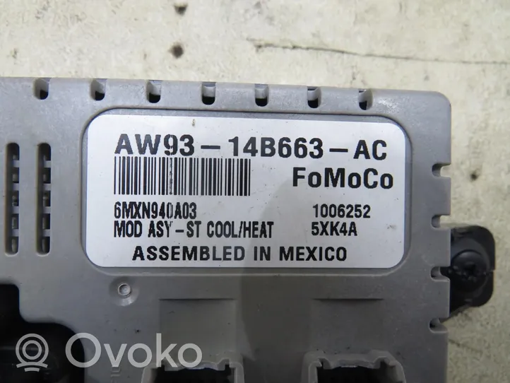 Jaguar XJ X351 Air conditioner control unit module AW93-14B663-AC