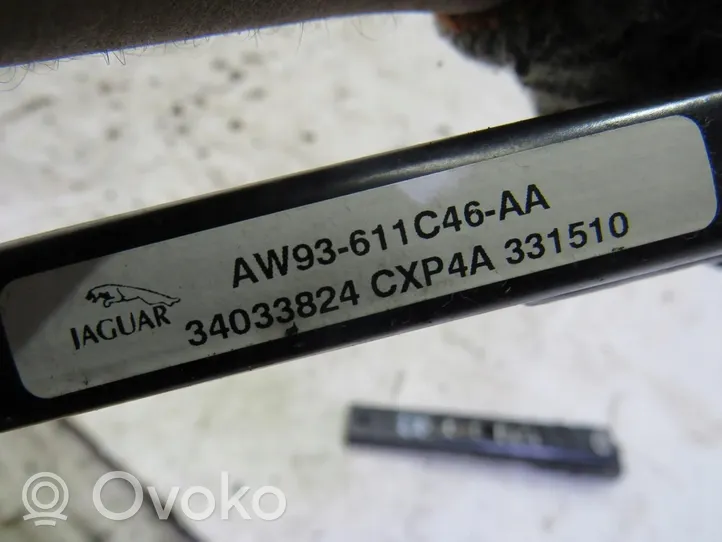 Jaguar XJ X351 Seat belt adjustment rail 
