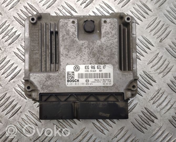 Volkswagen Touran I Sterownik / Moduł ECU 03G906021KF