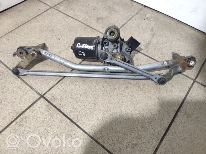 Citroen C3 Mechanizm wycieraczek szyby przedniej / czołowej 53559002