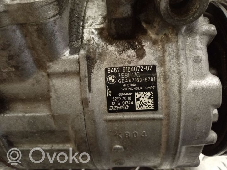 BMW X6 M Compressore aria condizionata (A/C) (pompa) 9154072