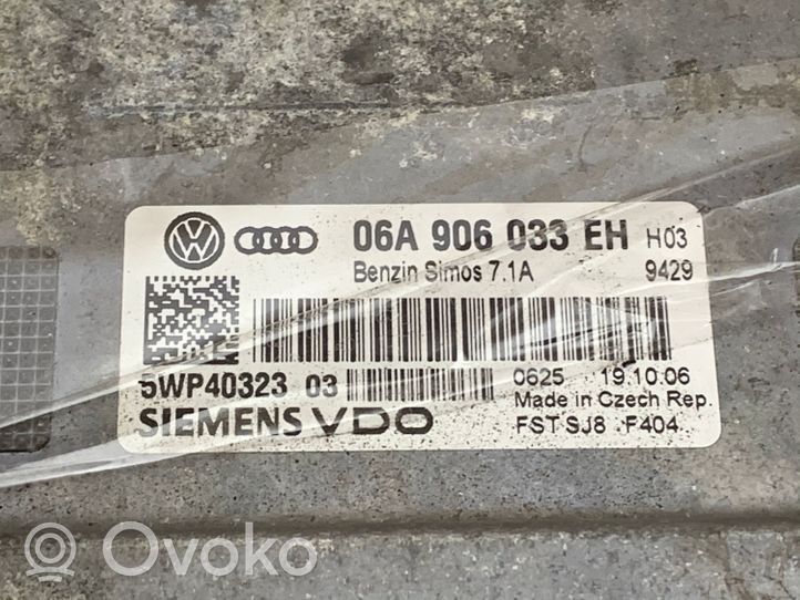 Audi A3 S3 A3 Sportback 8P Variklio valdymo blokas 06A906033EH