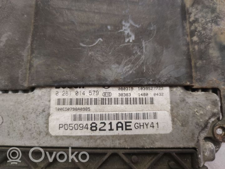 Dodge Journey Sterownik / Moduł ECU 0281014579