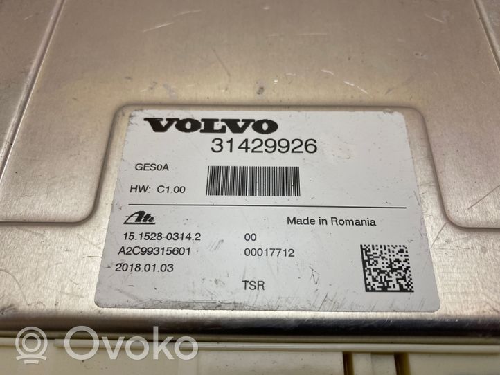 Volvo XC60 Piekares vadības bloks 31429926