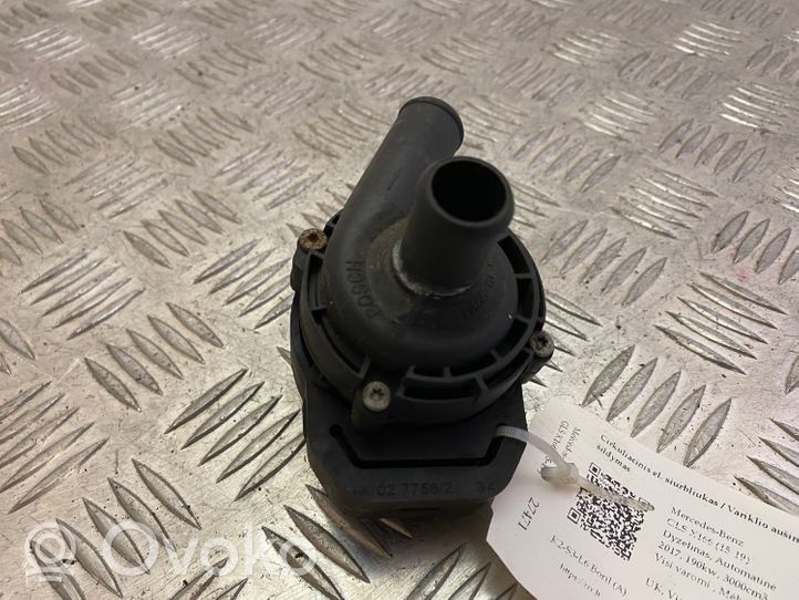 Mercedes-Benz GLS X166 Electric auxiliary coolant/water pump A2118350028