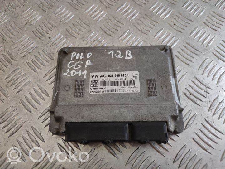 Volkswagen Polo V 6R Engine control unit/module 03E906023L